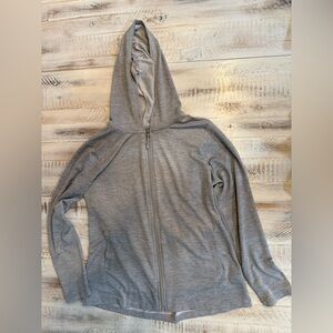 32 Degrees Women's Heather Gray Zip-Up Hoodie